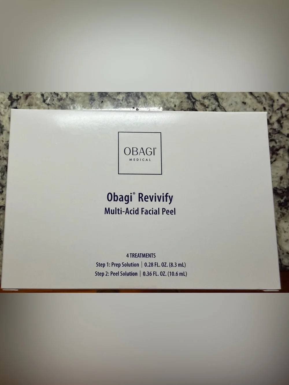 Obagi Medical Revivify Multi-Acid Facial Peel treatment
